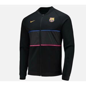 Nike Men’s Barcelona I96 Woven Anthem Full Zip Soccer Jacket Jersey L Barca